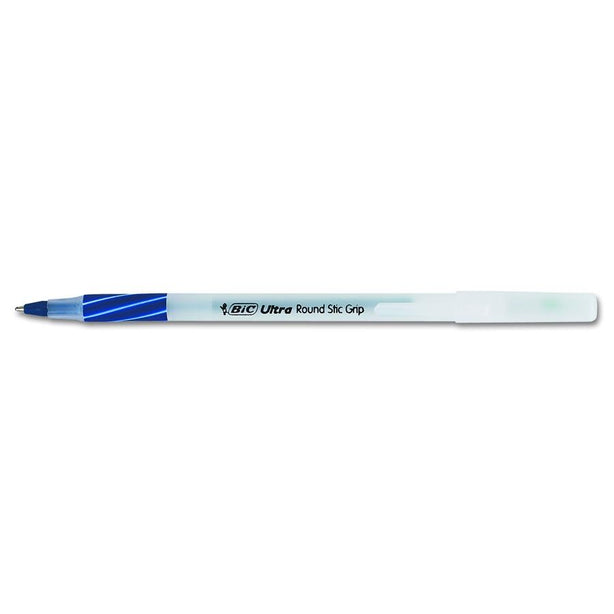 Bic Corporation Round Stic Ballpoint Pens GSMG11-BE - 12.0 Each