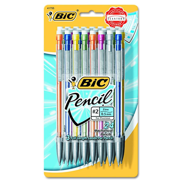 Mechanical Pencils - MPLMFP241 - 24 Each - MDL-BICMPLMFP241