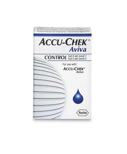 ROCHE DIAGNOSTICS CORP ACCU-CHEK Aviva Control Solution 04528638001 6 box-MDL-BID04528638CS
