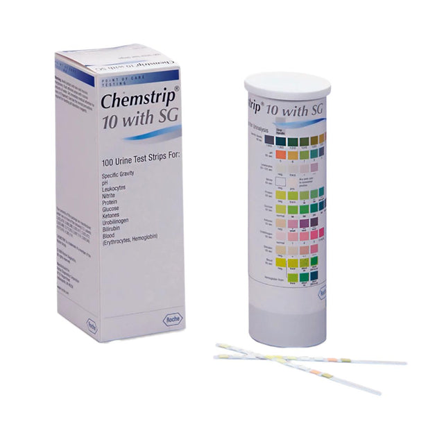 ROCHE DIAGNOSTICS CORP Chemstrip Urine Test Strips 417145 600 Each - MDL-BID1895362160