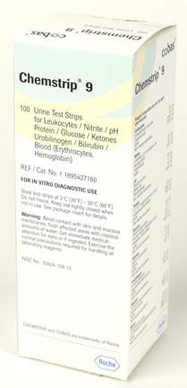 ROCHE DIAGNOSTICS CORP Chemstrip Urine Test Strips 11895427160 1 Each - MDL-BID895427160H