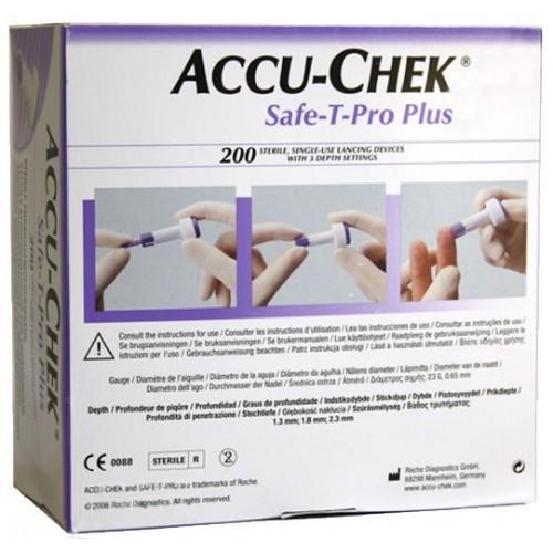 Roche Diagnostics Corp Safe-T-Pro Plus Lancets 03448622001 - 1200.0 Each