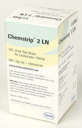 ROCHE DIAGNOSTICS CORP Chemstrip Urine Test Strips 11895460160 600 Each - MDL-BID895460160