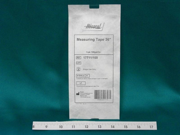 BIOSEAL Bioseal Sterile Tape Measure 17711/100 100 Each-MDL-BIE17711100CS
