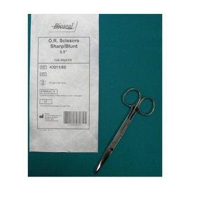 BIOSEAL Bioseal O.R. Sharp Blunt Scissors KI011-50 1 Each - MDL-BIEKI01150H