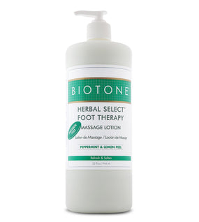 Biotone Herbal Select Foot Therapy Massage Lotion HSFO32Z - 1.0 Each