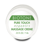 Biotone Pure Touch Organics Massage Creme PTOMC1G - 1.0 Each