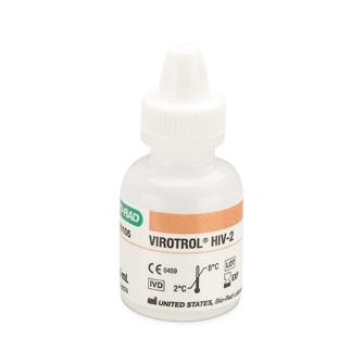 Bio-Rad Laboratories 00105B VIROTROL HIV-2 Single Level Quality Control, Class B, 1 x 5 mL Vial - MDL-BIOR00105B - 1 Kit
