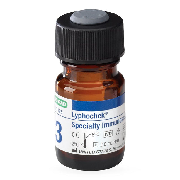 BIO-RAD LABORATORIES Liquichek Level 3 Specialty Immunoassay Controls 27126 1 Kit-MDL-BIOR27126