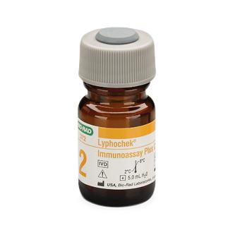 Bio-Rad Laboratories 372 Lyphochek Immunoassay Plus Assayed Level 2 Control, 12 x 5 mL Vials - MDL-BIOR372 - 1 Kit