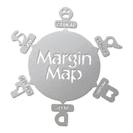Beekley MarginMap Specimen Orientation Charms 308 - 15.0 Each - MDL-BKY308