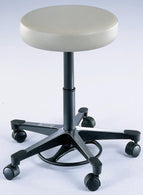 Blickman Health Ind Inc Foot-Operated Exam Stools 1041205025 - 1.0 Each - MDL-BLK1205BLK