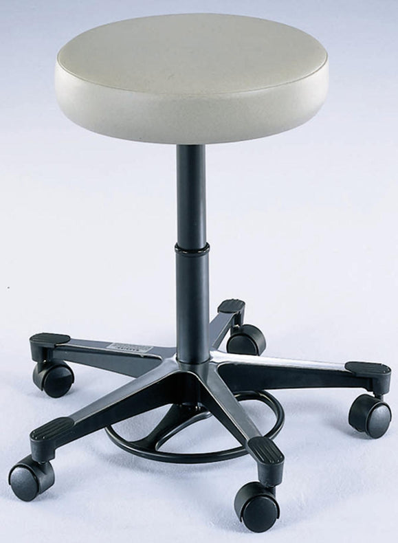Blickman Health Ind Inc Foot-Operated Exam Stools 1041205025 - 1.0 Each - MDL-BLK1205BLK