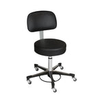 Blickman Health Ind Inc Foot-Operated Exam Stools 1041206025 - 1.0 Each - MDL-BLK1206BLK
