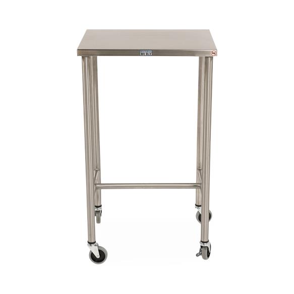 Blickman Health Ind Inc Sawyer H-Brace Instrument Table - BLK7840SS