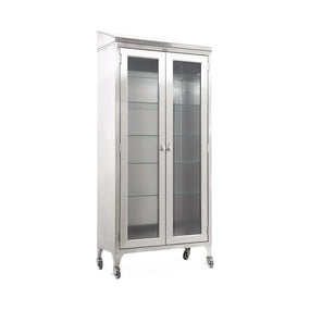 Paul Freestanding Storage Cabinet with 5 Shelves - 1537970000 - 1 Each - MDL-BLK7970SS