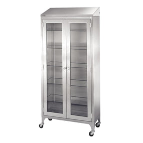 Paul Freestanding Storage Cabinet with 5 Shelves - 1537971000 - 1 Each - MDL-BLK7971SS