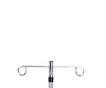 Blickman Health Ind Inc 4-Leg Stainless Steel or Chrome IV Stands 0528890000 - 1.0 Each