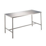 Blickman Health Ind Inc Work Tables with Stainless Steel Cross Brace 0336830000 1.0 Each-MDL-BLKCSDT6830