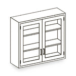 Blickman Ind Wall-Mounted Instrument/Storage Cabinet, Wall Mount, Stainless Steel, 35" x 13" x 30" - 2020335000 - 1 Each