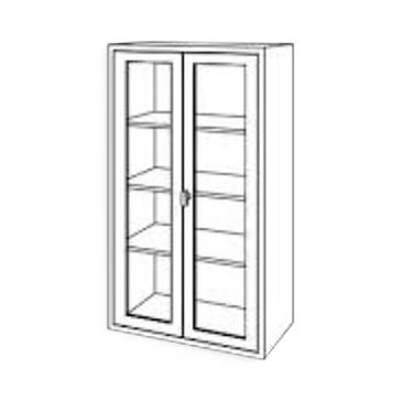 Stainless Steel Cabinets with Double Doors - ES35 - 1 Each - MDL-BLKES35