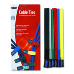 Belkin Cable Ties Organizer - F8B024 - 6 Each - MDL-BLKF8B024