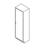 Stainless Steel Cabinets with 5 Shelves and Seamless Welding - 2030424000 - 1 Each - MDL-BLKH24HAS
