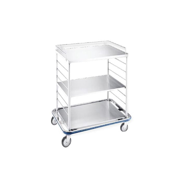 Blickman Ind Open Case Cart with Solid Shelves, 42"W x 42"H x 29"D - 2410396000 - 1 Each