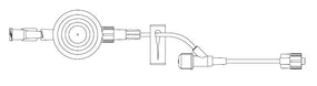 B BRAUN MEDICAL INC. Filterflow Small-Bore Filtered Extension Sets 352212 50 Each-MDL-BMG352212