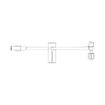 B BRAUN MEDICAL INC. Peripheral Standard Bore Extension Sets 471953 100 Each - MDL-BMG471953