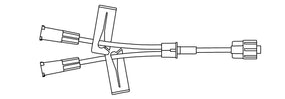 B. Braun Small-Bore Extension Sets - 471957 - 100 Each - MDL-BMG471957