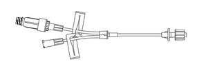 B BRAUN MEDICAL INC. Small-Bore Extension Sets with ULTRASITE 473442 100 Each - MDL-BMG473442