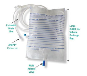 B Braun Medical Inc. ASEPT 2, 000 mL Drainage Bags 622281 10.0 Each-MDL-BMG622281