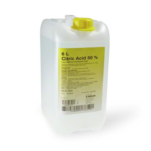 Citric Acid 50% Liquid Concentrate - 8000 - 1 Each - MDL-BMG8000