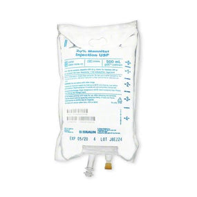B BRAUN MEDICAL INC. 20% Mannitol Injection USP L5781 24 Each-MDL-BMGL5781