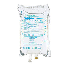 B BRAUN MEDICAL INC. Dextrose and Sodium Chloride Injections L6121 24 Each - MDL-BMGL6121