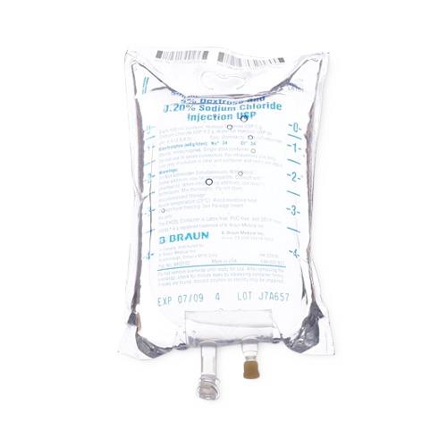 B BRAUN MEDICAL INC. Dextrose and Sodium Chloride Injections L6161 24 Each - MDL-BMGL6161