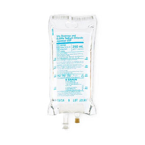 B BRAUN MEDICAL INC. Dextrose and Sodium Chloride Injections L6162 24 Each-MDL-BMGL6162