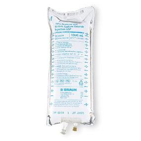 B BRAUN MEDICAL INC. Dextrose and Sodium Chloride Injections L6220 1 Each - MDL-BMGL6220H