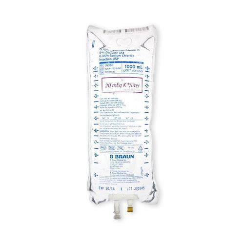 B BRAUN MEDICAL INC. B. Braun Potassium Chloride Injections L6350 1 Each - MDL-BMGL6350H
