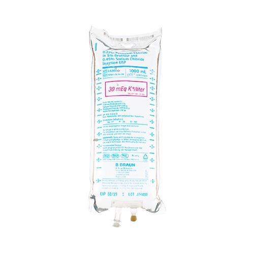 B BRAUN MEDICAL INC. B. Braun Potassium Chloride Injections L6360 12 Each - MDL-BMGL6360