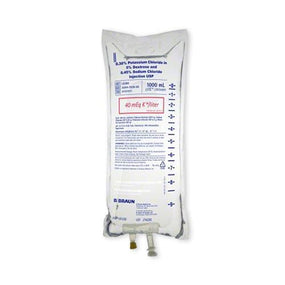 B BRAUN MEDICAL INC. B. Braun Potassium Chloride Injections L6380 12 Each - MDL-BMGL6380