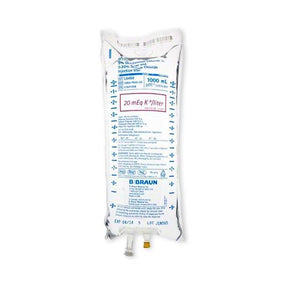 B BRAUN MEDICAL INC. B. Braun Potassium Chloride Injections L6450 12 Each - MDL-BMGL6450