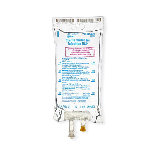 Sterile Water for Injection USP - L8502 - 24 Each - MDL-BMGL8502