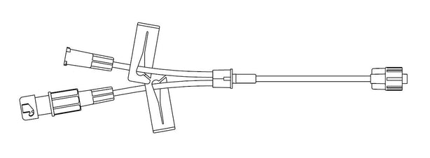 B BRAUN MEDICAL INC. Extension Sets with SAFELINE Split-Septum Injection Sites NF1318 100 Each - MDL-BMGNF1318