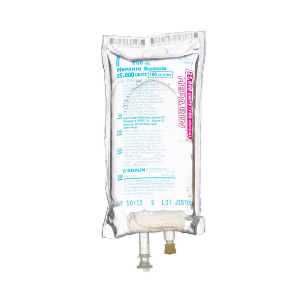 B BRAUN MEDICAL INC. Heparin Sodium Injections by B Braun Medical P5872 24 Each - MDL-BMGP5872