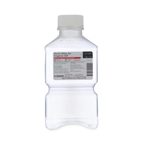B BRAUN MEDICAL INC. B. Braun Sterile Water for Irrigation R5000-01 16 Each - MDL-BMGR500001