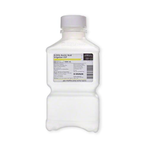 B BRAUN MEDICAL INC. Acetic Acid Solutions R6600-01 1 Each - MDL-BMGR660001H