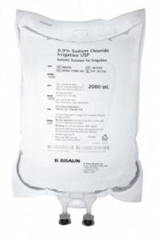 B BRAUN MEDICAL INC. Sodium Chloride Irrigation 0.9% USP R8205 4 Each - MDL-BMGR8205