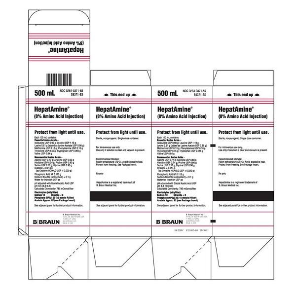 B BRAUN MEDICAL INC. Amino Acid Solutions S9371-SS 6 Each - MDL-BMGS9371SS
